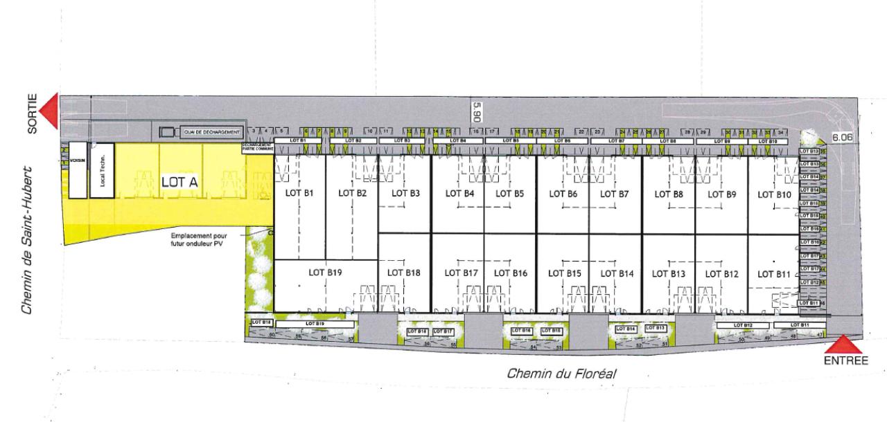 Local d'activité Lattes 3009m² Vente local d'activité Lattes Hérault OVACT2531373 5